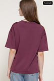 Curvy Oversized Soft Scuba Knit Top