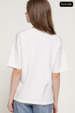 Curvy Oversized Soft Scuba Knit Top