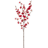 Plum Blossom Spray Red