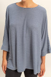 Striped Oversized Top