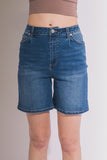 Denim Bermuda Shorts