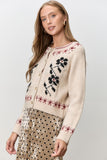 Floral Button Up Cardigan