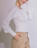 Fitted Knit Cardigan