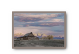Ta Barn Teton National Park Framed