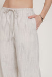 Striped Gauze Pants