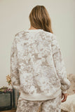 Washed Floral Sweatshirt