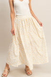 Floral Embroidered Maxi Skirt