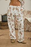 Western Print Joggers