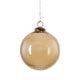 Gold Glass Ornament