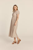 Gingham Midi Dress