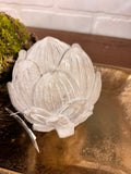 ARTICHOKE SMALL 4IN X 3.5IN GREY CONCRETE