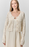 Button Up Knit Cardigan