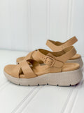 Wedge Sandal With Buckle And Backstrap