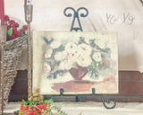 Canvas Wall Décor W/ Flowers In Vase, 2 Styles