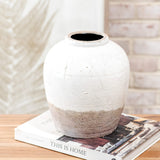 8.9 French White Vase