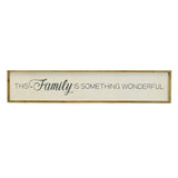 Wood Family Sign