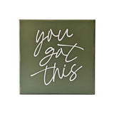 You Got This Green Wall Palque
