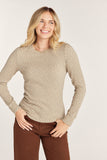 Ditsy Floral Ribbed Top