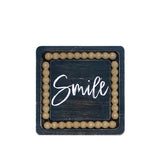 Wood Smile Sign