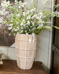 Decorative Sand And Cement Vase