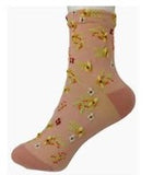 VINTAGE FLOWER SOCK