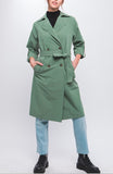 Long Light Weight Trench Coat