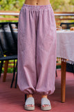 Twill Striped Jogger Pants