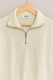 Half Zip Pullover Sweatshirt