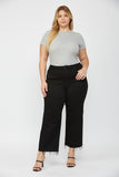 Curvy Wide Leg Cropped Jeans