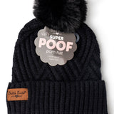 Britt's Knits Super Poof Kids Pom Hat