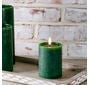 Green Led Pillar Candle