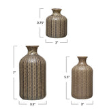 Stoneware Vase - Olive