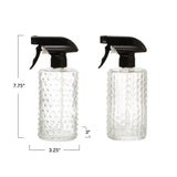 7 3 4 H Glass Spray Bottle 2 Styles