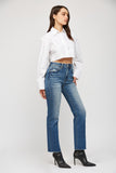 Super High Rise Straight Leg Denim