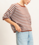 Striped Crew Neck Sweater
