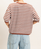 Striped Crew Neck Sweater