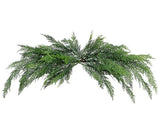 4' Cedar Mantel Swag Garland Green