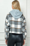 Cropped Flannel Shacket