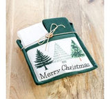 Merry Tree Potholder Towel Set