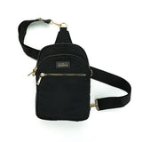 BLACK ROUNDTRIP CONVERTIBLE SLING