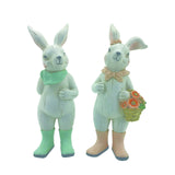 Small Resin Bunny w/ Rain Boots