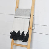 Black & White Stripe Throw - 50