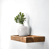 Floating Wood Shelf - 16