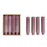 Unscented Pleated Taper Candles