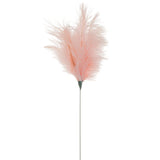 Ostrich Feather Spray, Pink - 14