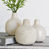 White Ball Vase - 3.5"