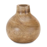 Vase 5"H Wood