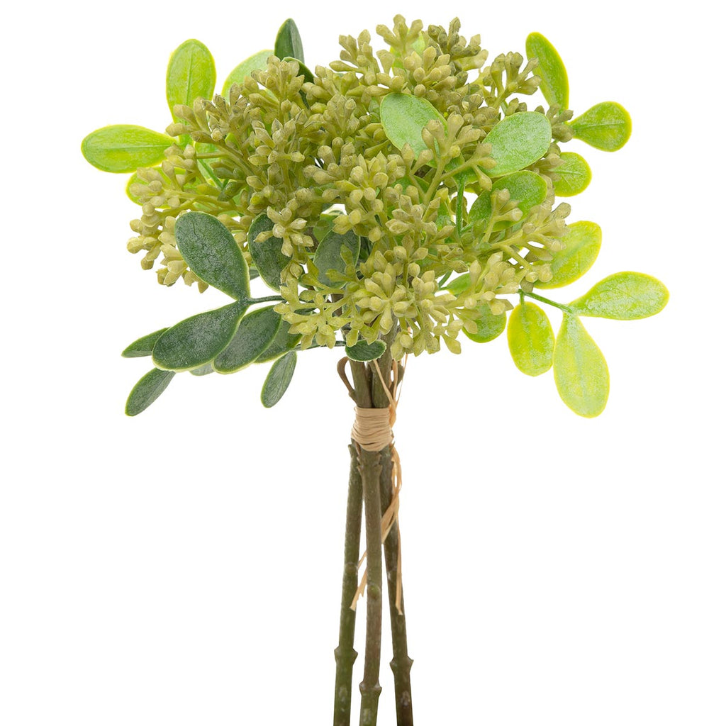 Berry Cluster Bundle with Foliage, Green - 7" x 12"