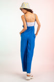 Sleeveless Overall Jumpsuit