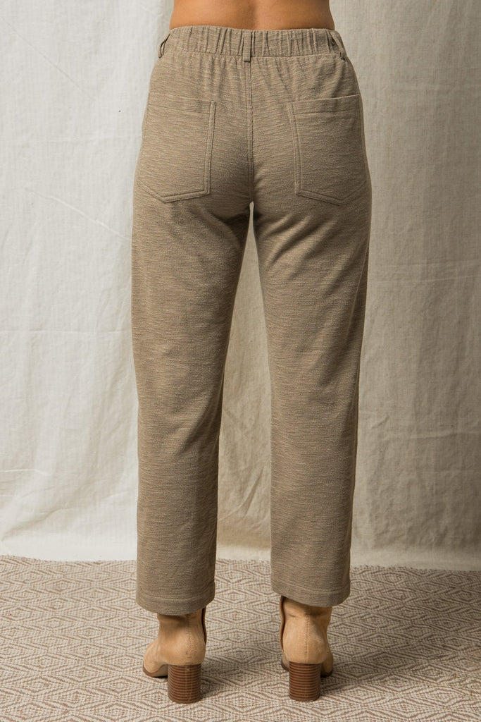 Textured Knit Pants